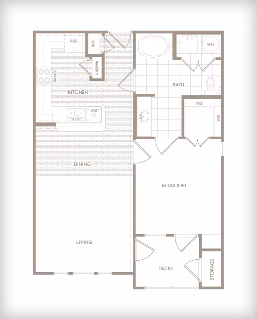 Unit 6112 2104 floor plan